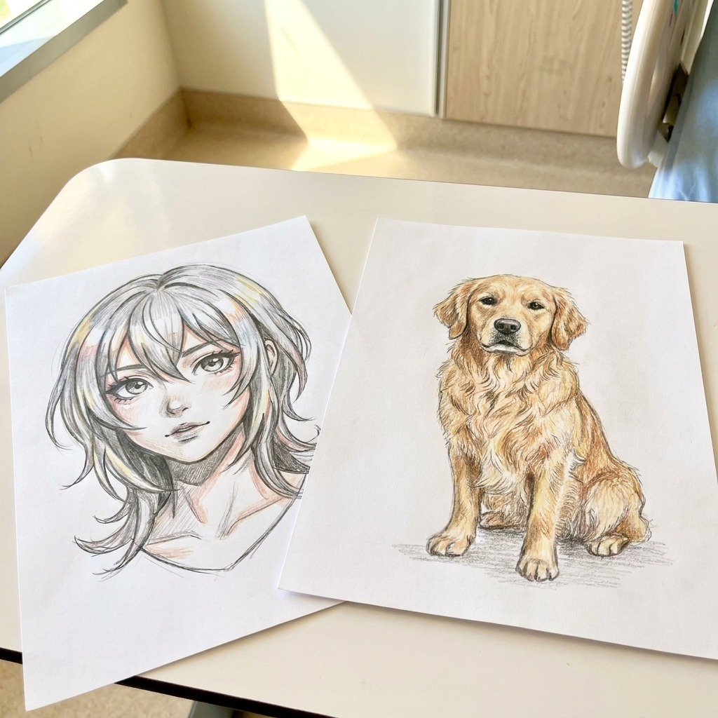 Artwork Sample 3 - Full Body & Anime Character